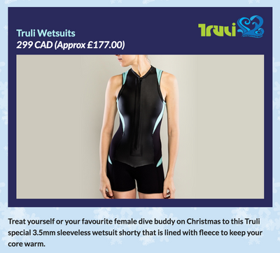 Truli Wetsuits is an Amazing Christmas Deal from ScubaVerse.com!