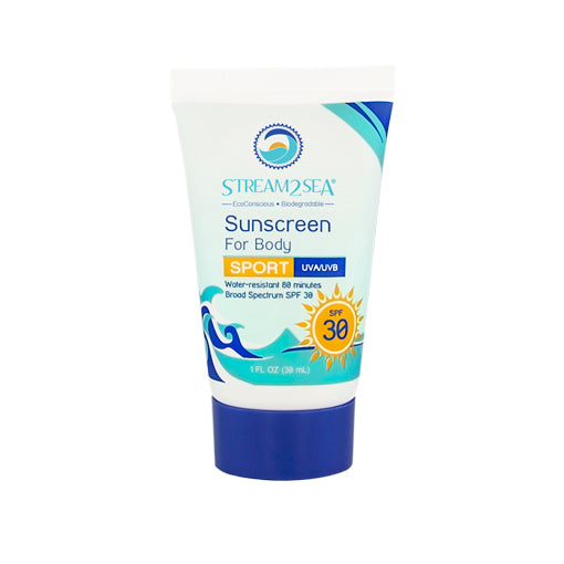 Sunscreen for Face and Body SPF 30 - White ~ Various Sizes