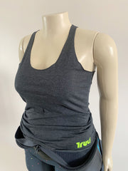 The Truli-Tanktop - Racerback - Pepper Grey
