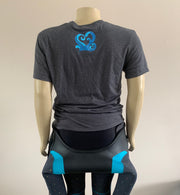 The Truli-Tee - Lightweight - Heather Dark Grey