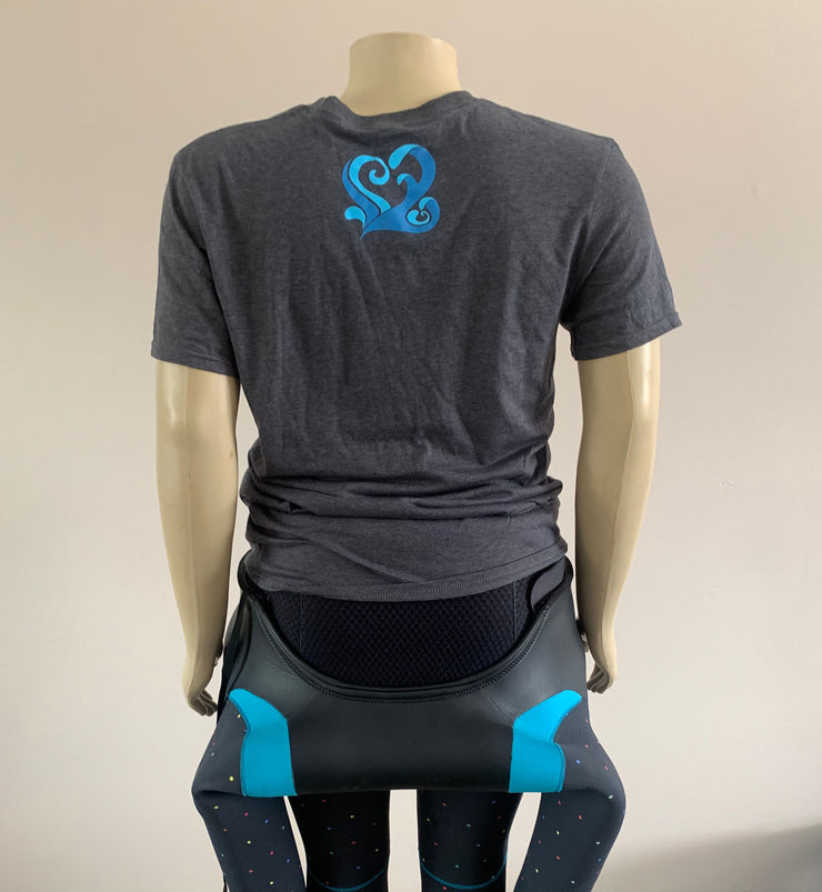 The Truli-Tee - Lightweight - Heather Dark Grey