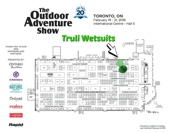 Outdoor Adventure Show - Toronto - Floor Plan