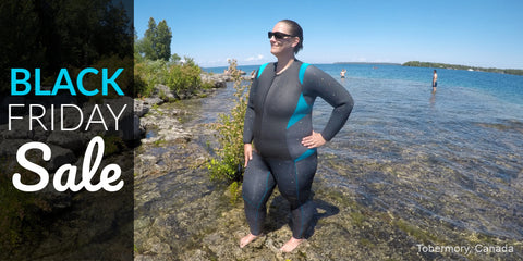 Black Friday Sale plus size wetsuits