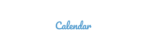 Calendar heading