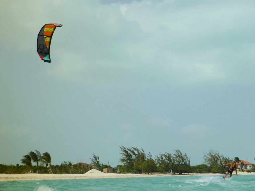 Sexy women's wetsuit ambassador and Truli Girl Cesca Peirce at Windvibes 2015 by Truli Wetsuits