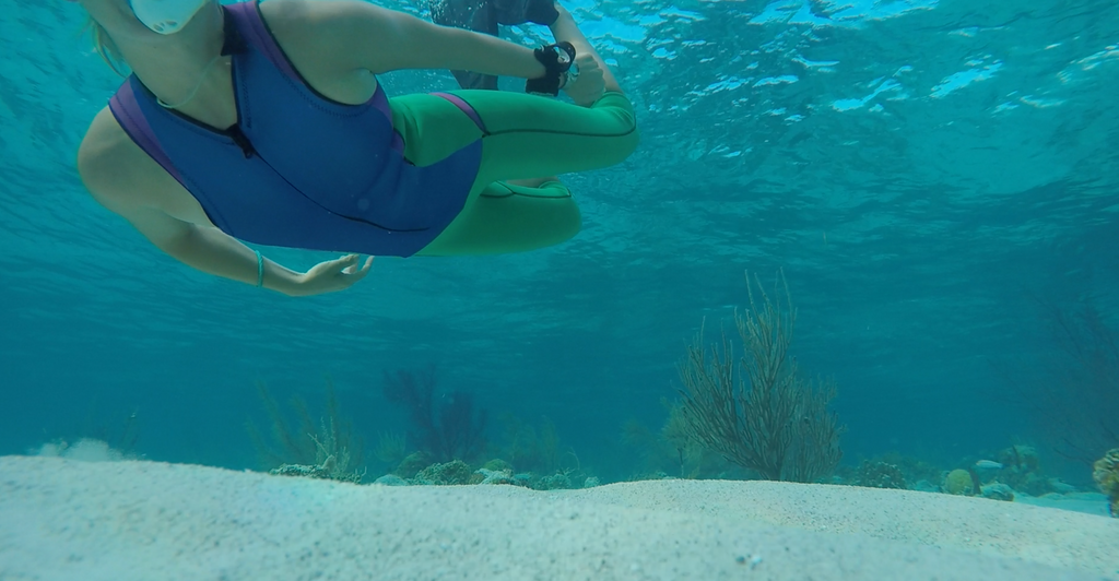Sexy women's wetsuit. The Truli-Capril by Truli Wetsuits