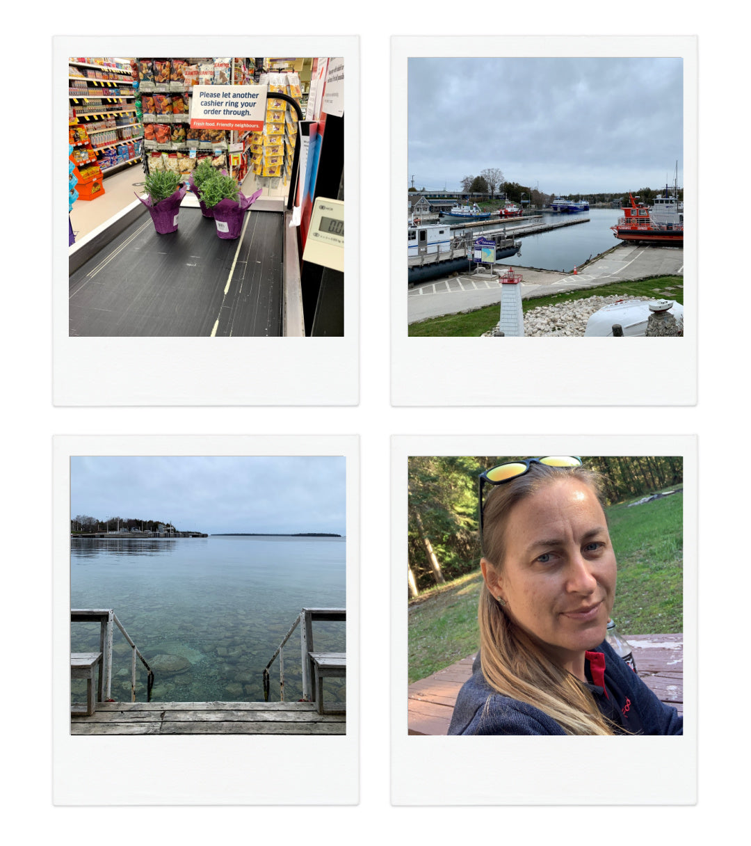 Mia in lockdown in Tobermory Ontario