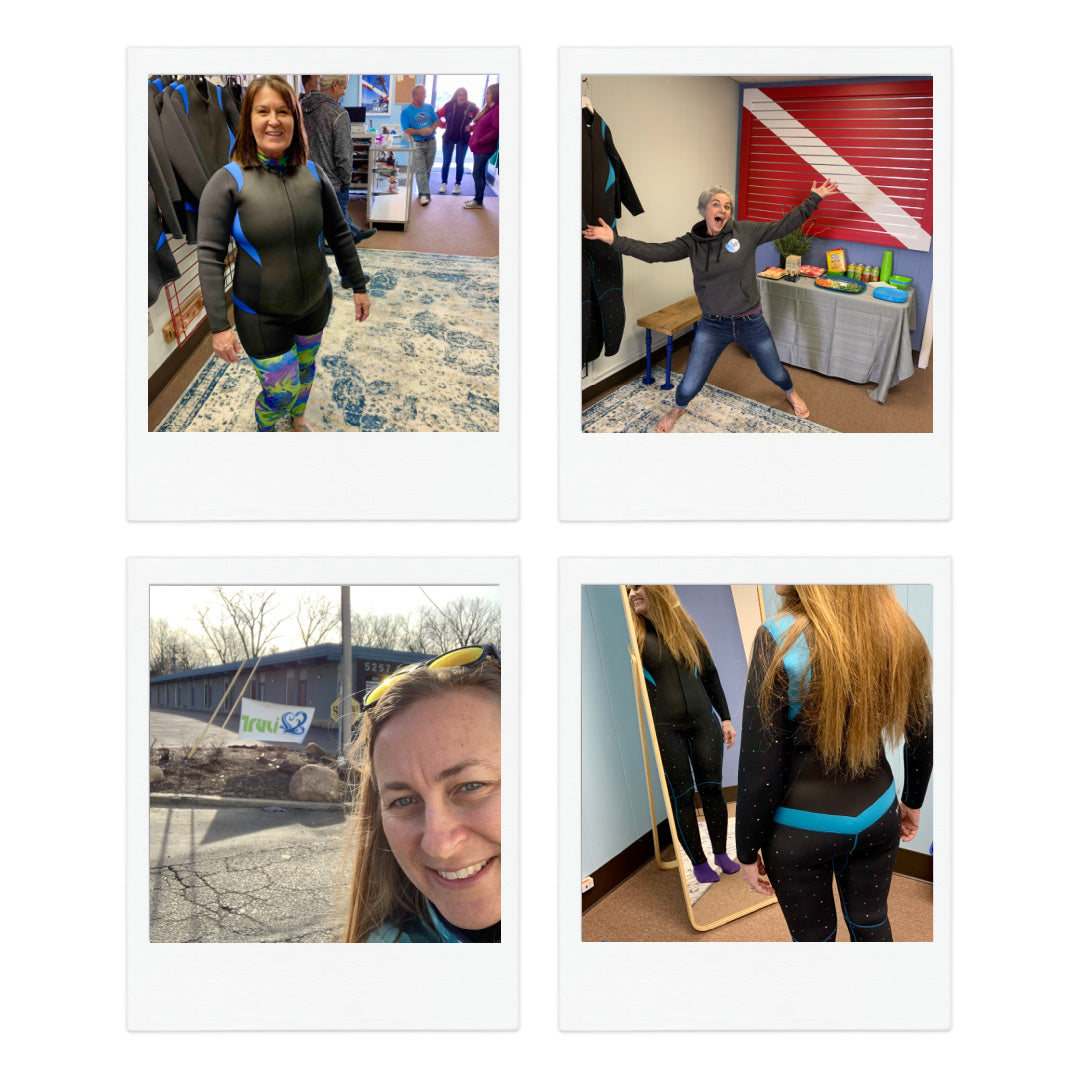 Outer Reef Scuba POP-up Fitting Party with Truli Wetsuits