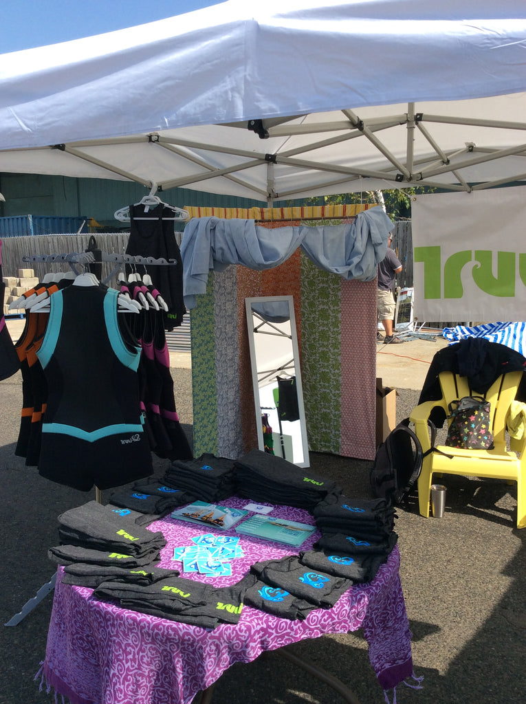 Truli Wetsuits at the Port Credit Boat Show 2017